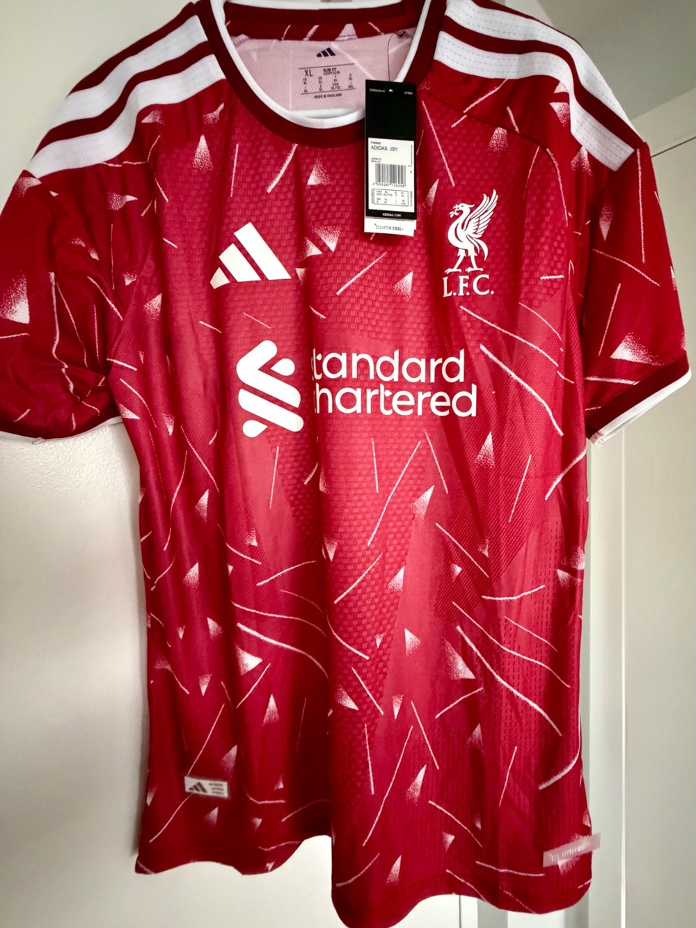 Liverpool FC Red and White Home Jersey